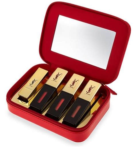 ysl lip stain gift set